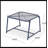 Kolivas Rectangular Iron Outdoor ,-982731172-982731171
