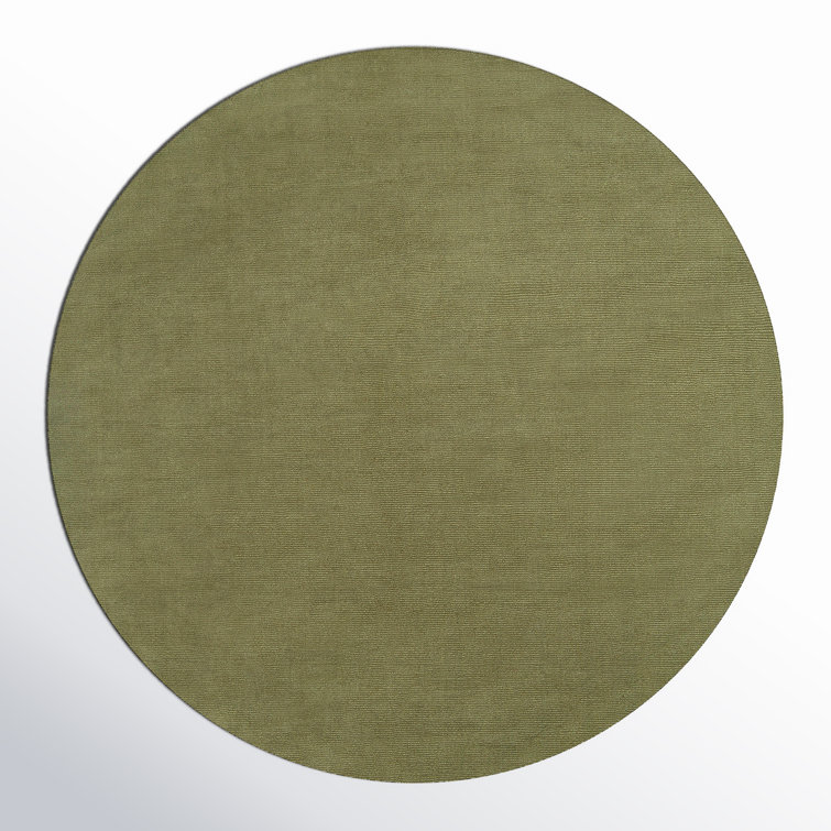 Crowe Hand Loomed Wool Sage Performance Area Rug