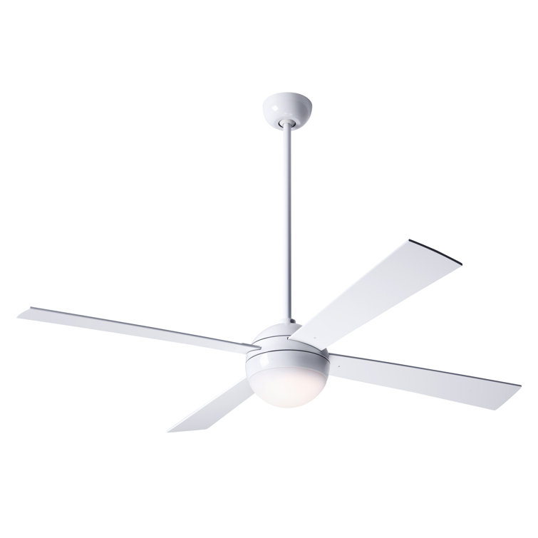 Ball 52'' 4 Blade Ceiling Fan with LED Light Kit