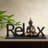 Antique Gold & Black - Relaxed Pose Buddha