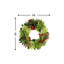 Winter Decorated Grapevine Wreath