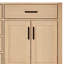 Base de meuble-lavabo double en bois massif 66 po Osoria-108808700