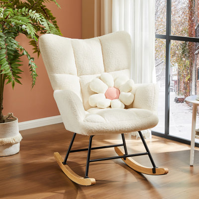Chaise d'appoint berçante Kaelyb 