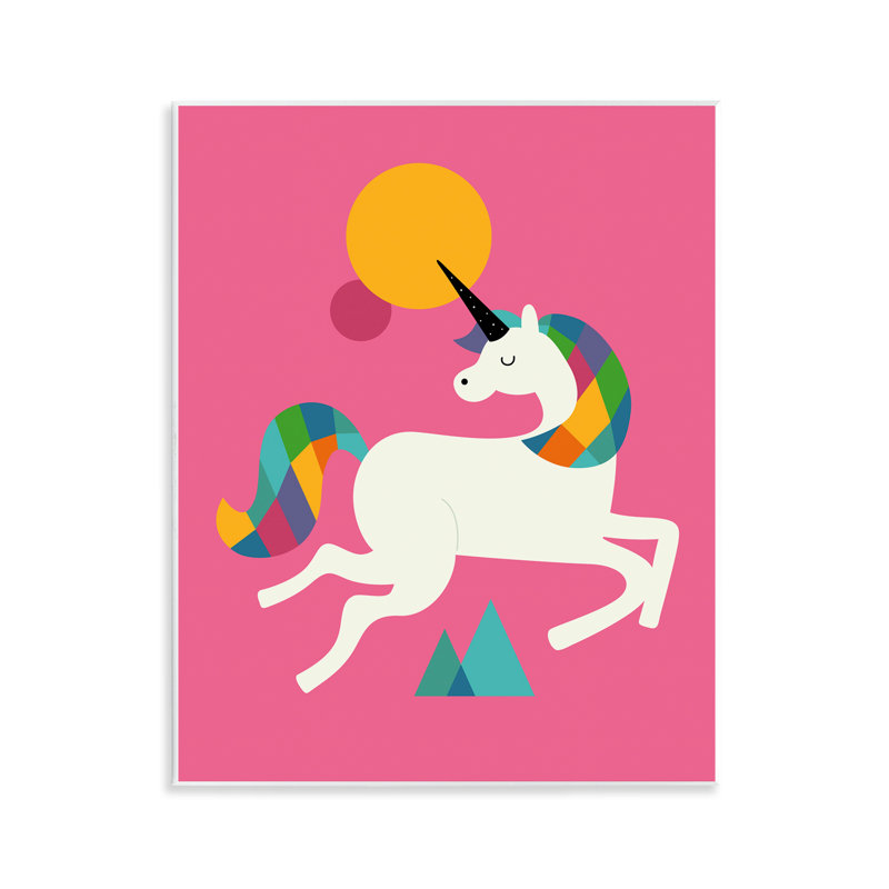 «Minimal Unicorn & Nature», art mural par Andy Westface