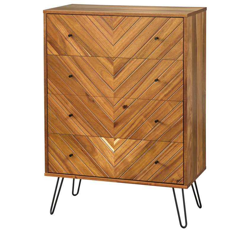 Commode 4 tiroirs l 34 po