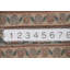 Tapis de couloir géométrique traditionnel en laine 3 x 10