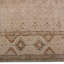 Rug & Kilim's Homage Geometric Beige-Brown And Gray Wool Custom Rug-1207983926