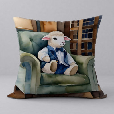 Reversible Throw Pillow
