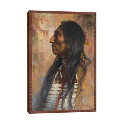 Dakota Native by David Edward Kucera - Painting on Canvas