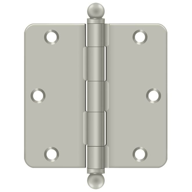Steel Hinge, Brushed Nickel