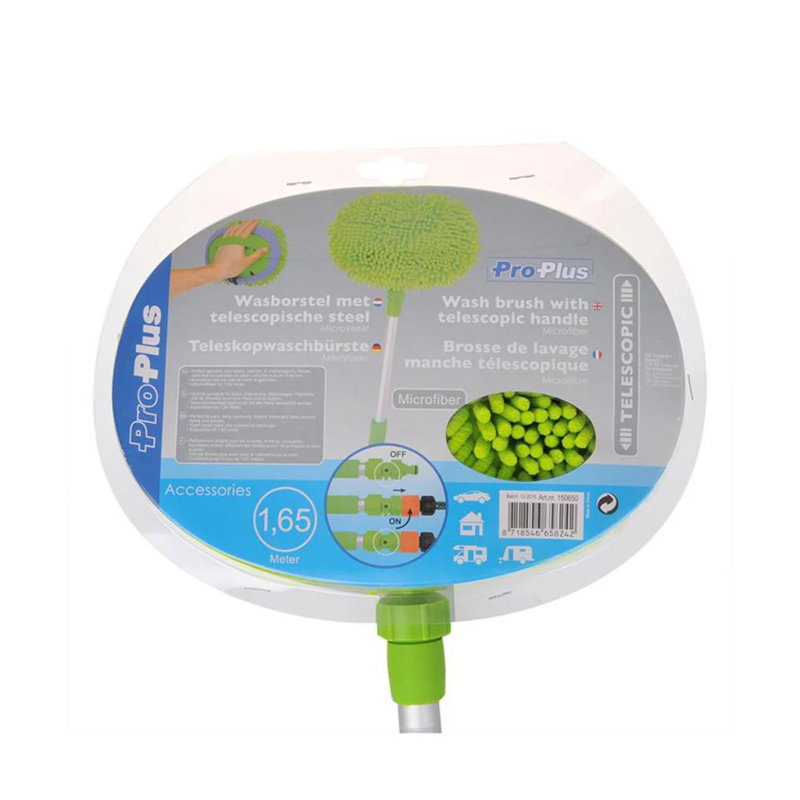 ProPlus Washing Brush Chenille with Telescopic Handle 1.65m