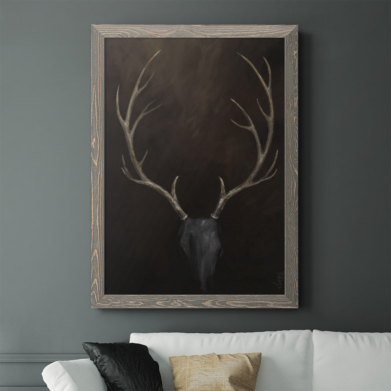 «Fourche Buck», reproduction sur toile, Impression encadrée, H 43,5 po x l 31,5 po, Gris