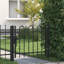 Catherin 124.46 cm H x 99.06 cm W Gate Fencing