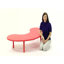 Table d'activité demi-lune en plastique pour enfants-49248628