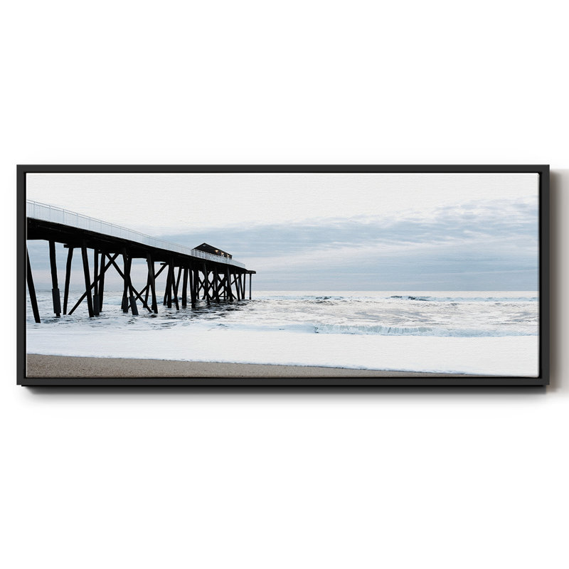 Belmar Pier I- Framed Canvas