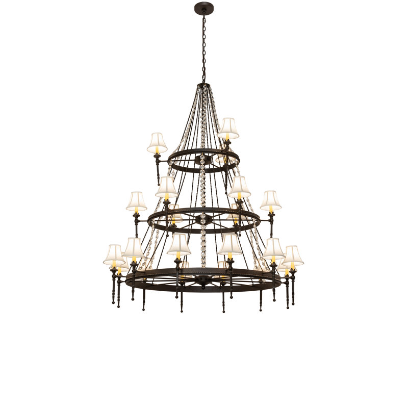 Rustic Lodge 21 - Light Chandelier