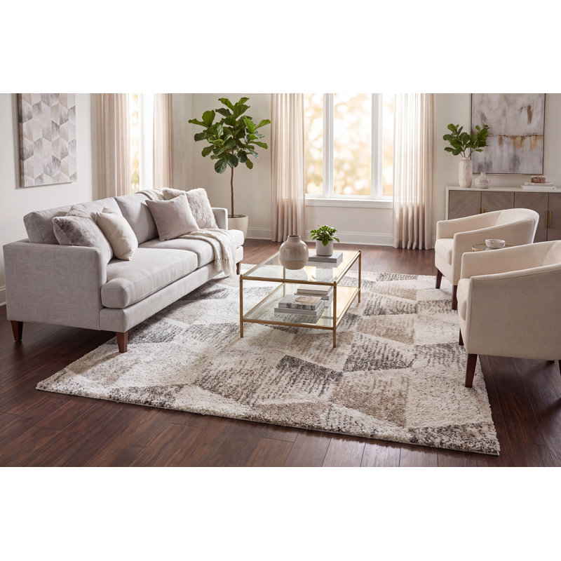 MEHARI 2X3.11 23299-6262 IVORY/GREY/TAUPE, Rectangle 2' x 3'11"