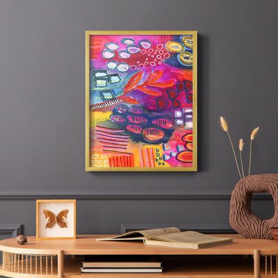 Vivaciously Changing I Framed Print - Solid Wood
