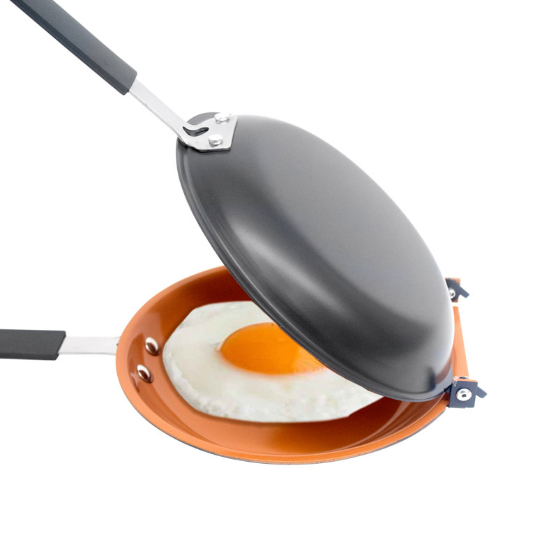 Poêle à frire double pour les crêpes antiadhésive Gotham Steel