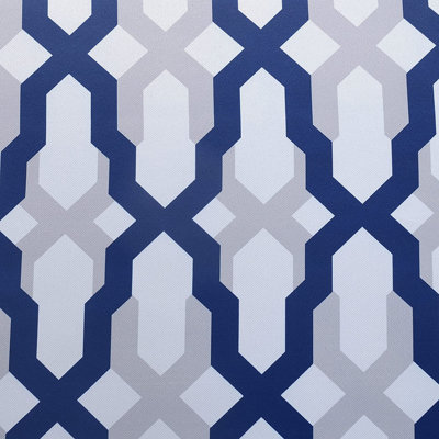 Elfrida Geometric Room Darkening Thermal Grommet Curtain Panels