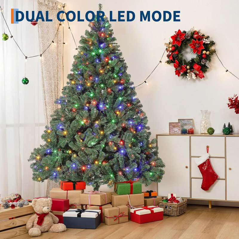 Lighted Artificial Christmas Tree, 3.5' H