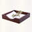Floral Metal Arm Solid Wood Napkin Holder – Elegant Christmas Table Decor and Holiday Gift Idea