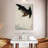 Brampt Eagle Flying In Snow-108382585