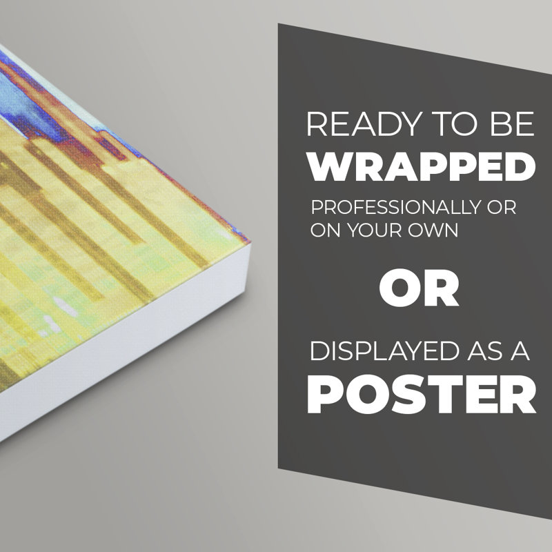West Side -Canvas Print Only - NOT FRAMED, 18" H x 12" W