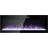 50 inch recessed ultra thin tempered glass front wall mounted electric fireplace with remote and multi color flame & emberbed, LED light heater-269248746
