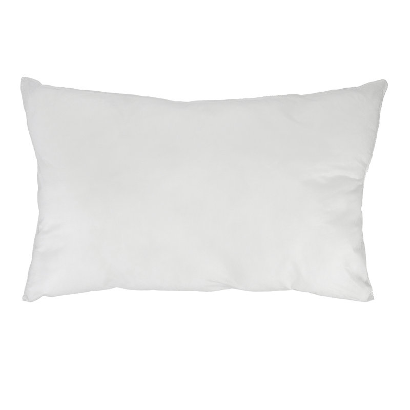 White Rectangular Cushion Pad, 25 x 40cm