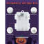 Guirlandes d'Halloween fonctionnant à piles avec minuterie, guirlandes orange et mauves pour l'extérieur 9,8 pi 30 DEL, décorations d'Halloween pour les allées de fête pour l'extérieur-132727578