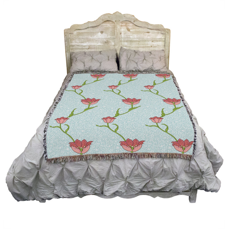 Couverture de jardin William Morris, L 72 po x L 54 po, Ciel