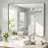 Aevar Wall Mounted Bathroom and Vanity Mirror With Tempered Glass and Aluminum Frame-410650465-410650464