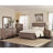 Tomasina Washed Taupe 2-Drawer Rectangular Nightstand