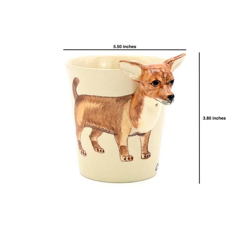 Grande tasse à chihuahua 10 oz