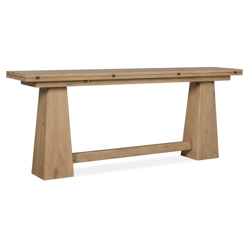 Driftwood Flip-Top Console Table, Natural