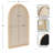Beadbrook Modern Beaded Arch Fabric Pinboard for Wall