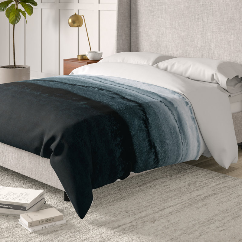 Housse de couette moderne et contemporaine en microfibre Monika Strigel, Housse de couette pour grand lit