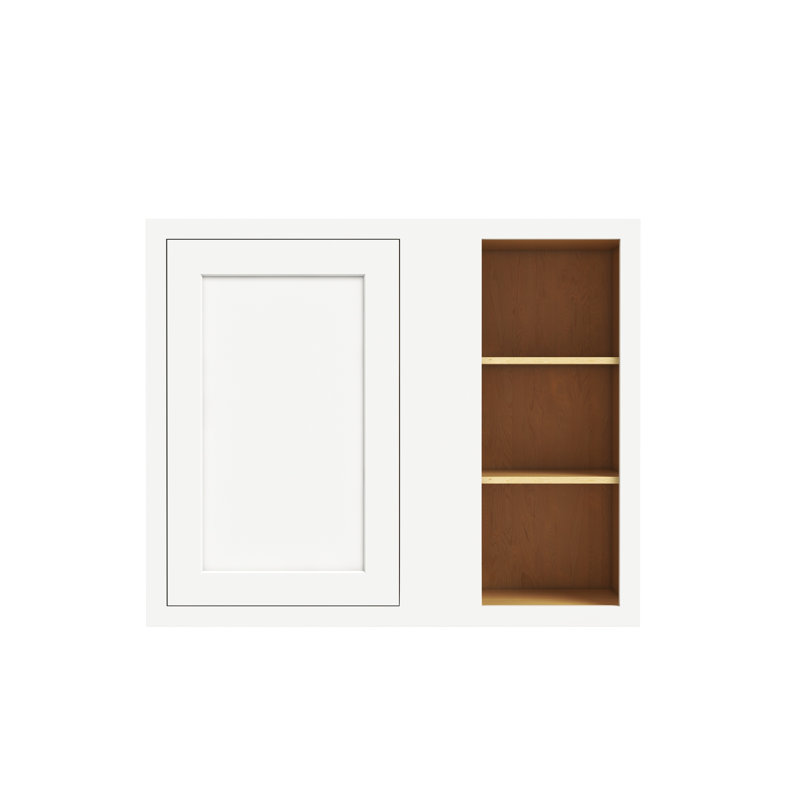Armoire murale de coin de cuisine encastrable L 36 po x H 30 po x P 13,5 po prête à assembler Casainc, W36"x H30"