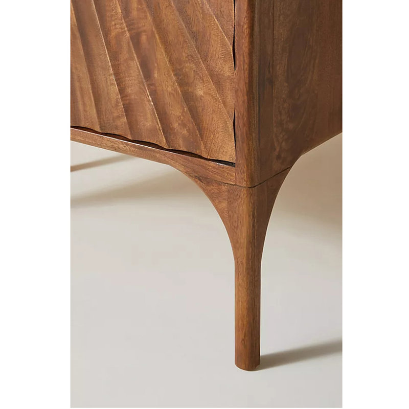 Armoire d'appoint de style européen, Brun