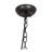 Awais 2 - Light Matte Black Kitchen Island Pendant