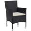 Mobilier d'extérieur en rotin poly 7 pièces-1069050334
