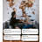 3D Wooden World Map Oak
