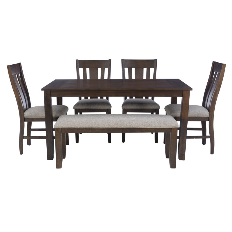 Ensemble de salle à manger avec chaises rembourrées Betzaira