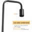 Lampe sur pied arquée 64 po Hartt-2147320226