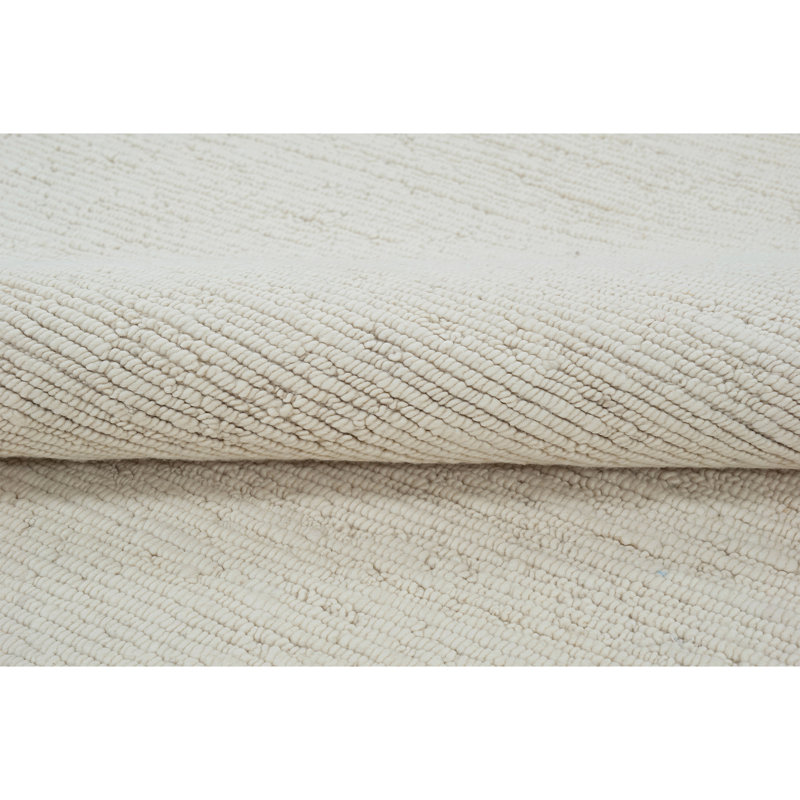 Handmade Wool Area Rug, Rectangle 4' x 6'