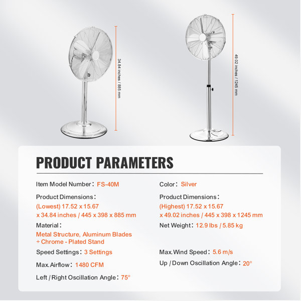 Dimensions du produit