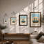 Cinema Art Deco - Framed Print-2145294708-2145294717