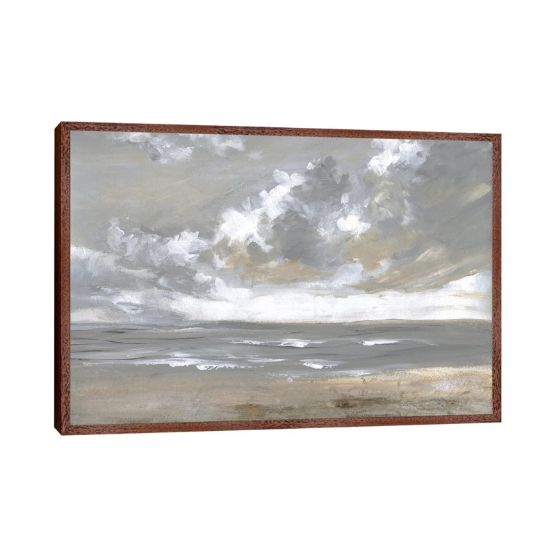 Windswept - Print on Canvas, Classic Brown Wood Framed, 152.5 cm H x 101.5 cm W