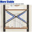 140cm H x 43cm W Metal Ladder Bookcase